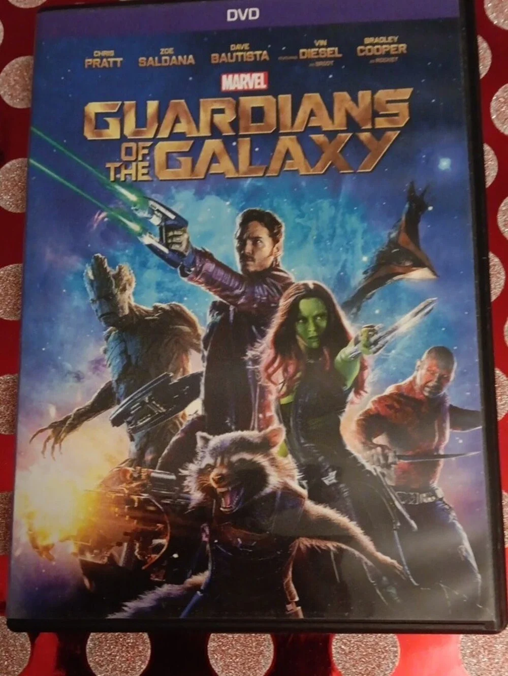 Guardians of the Galaxy DVD